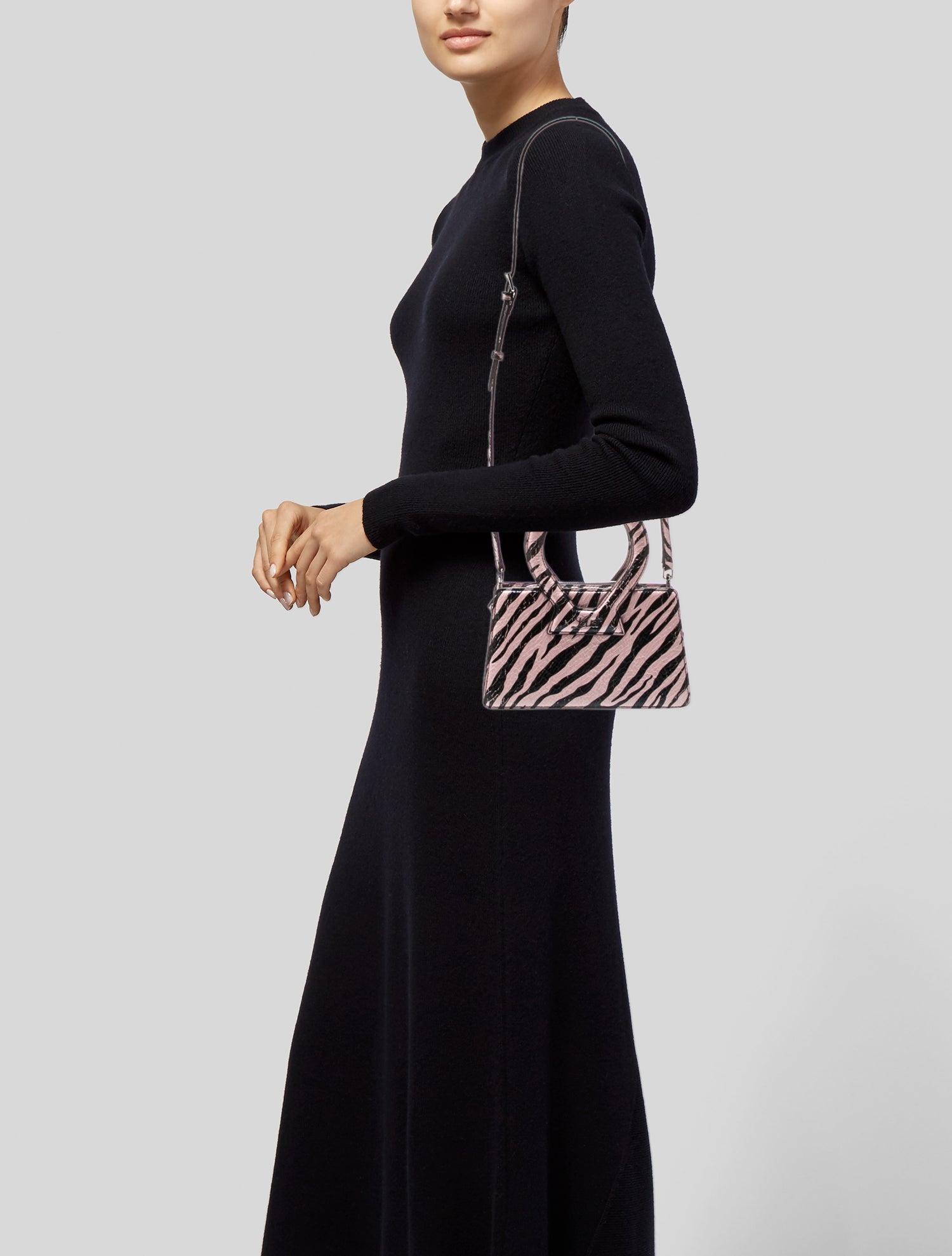 Luar Vinyl Top Handle Bag
