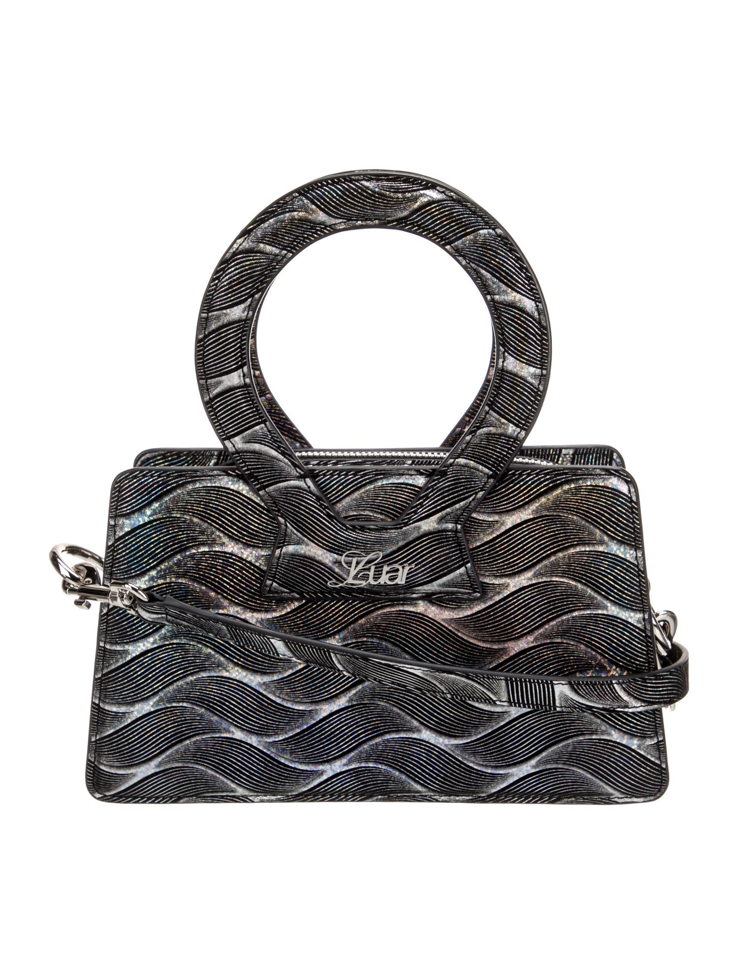 Luar Leather Top Handle Bag