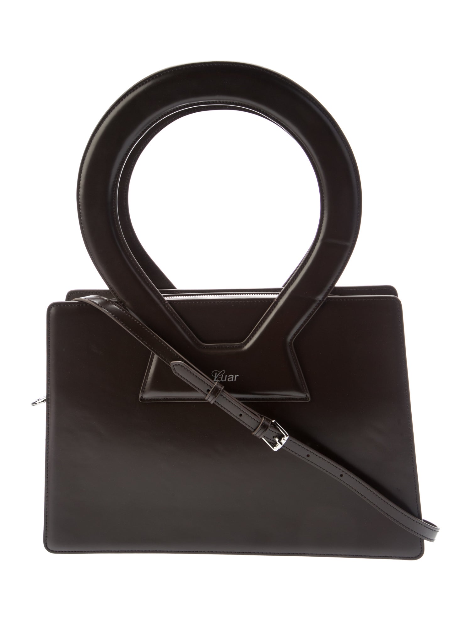 Luar Leather Shoulder Bag