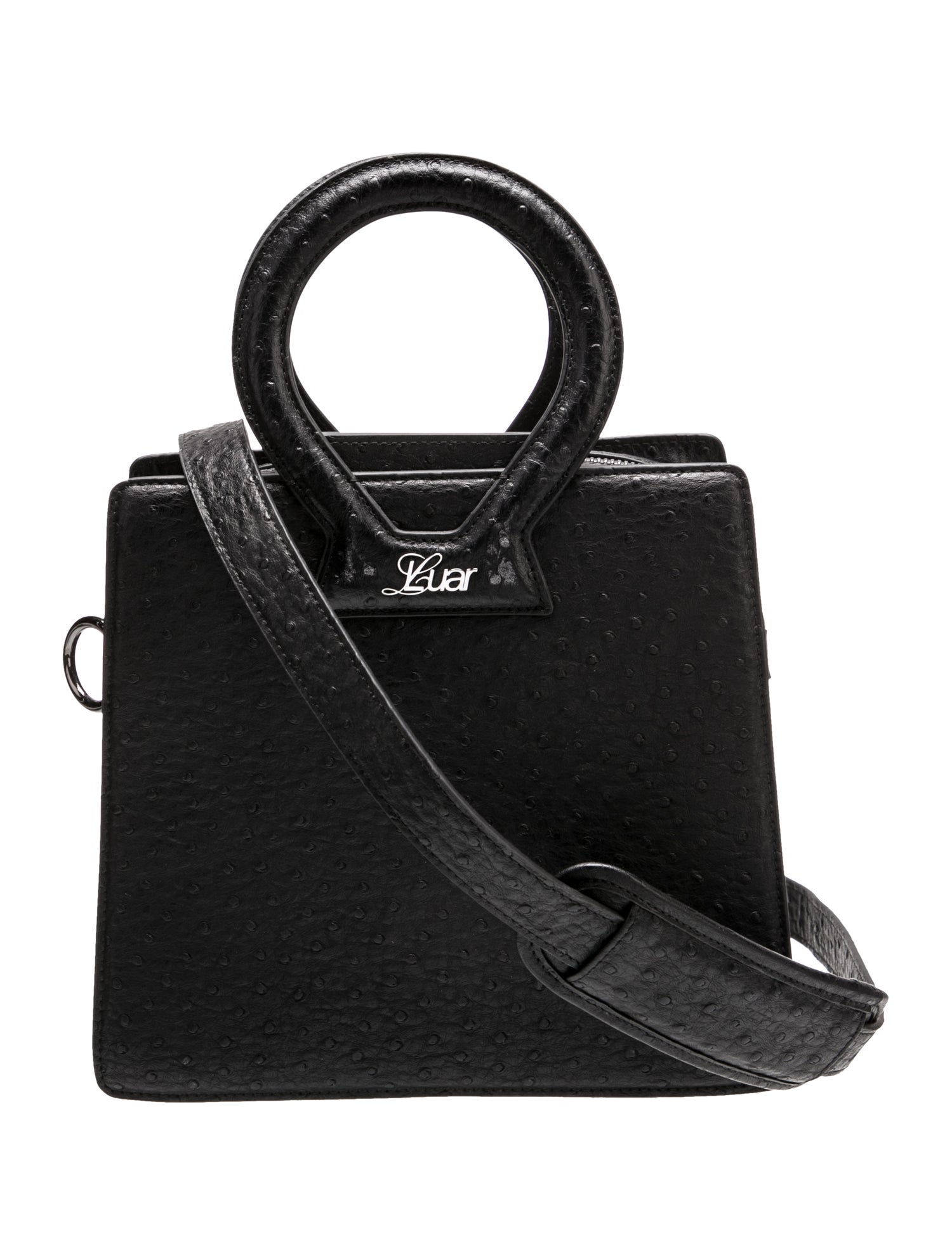 Luar Leather Top Handle Bag