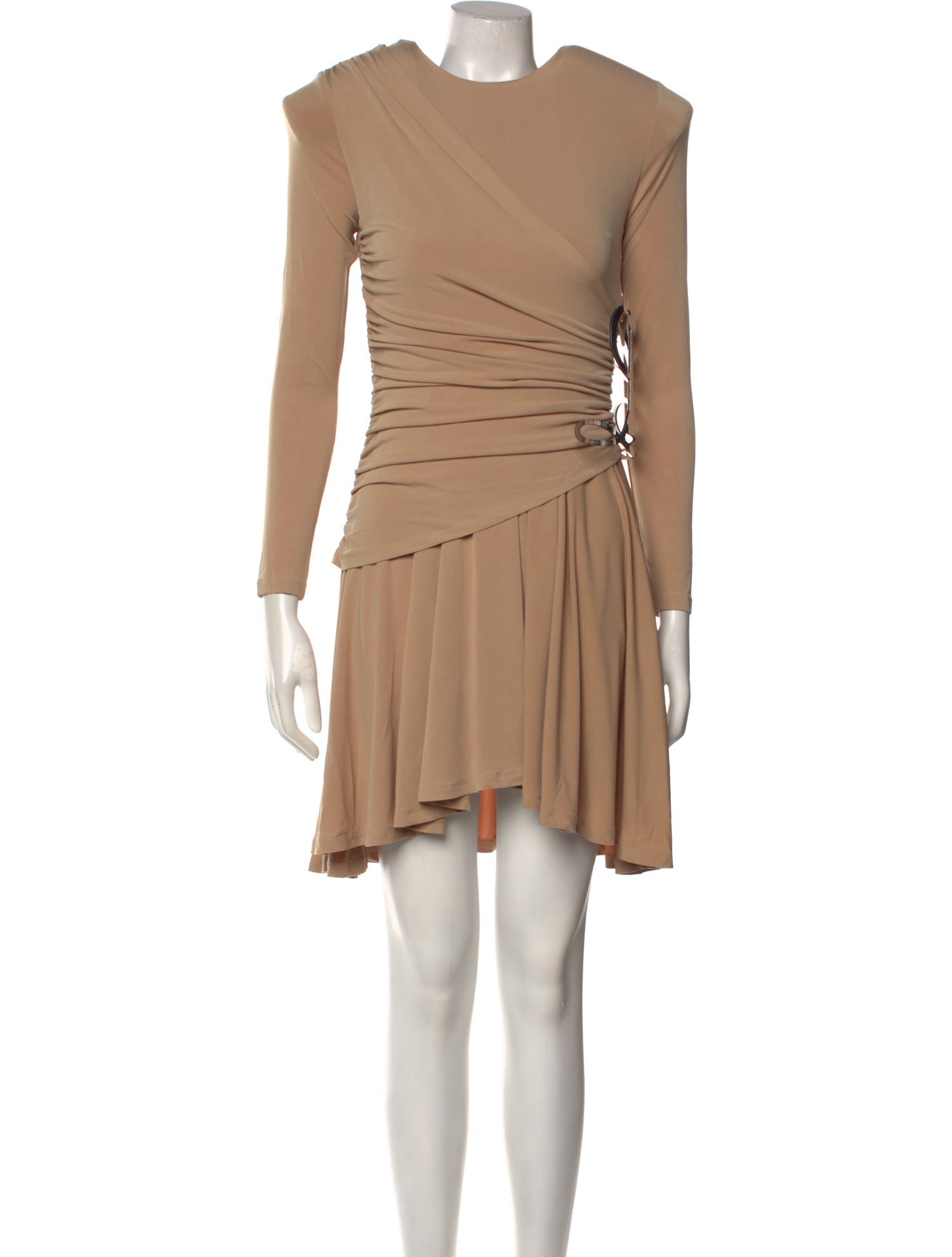 Luar Crew Neck Mini Dress