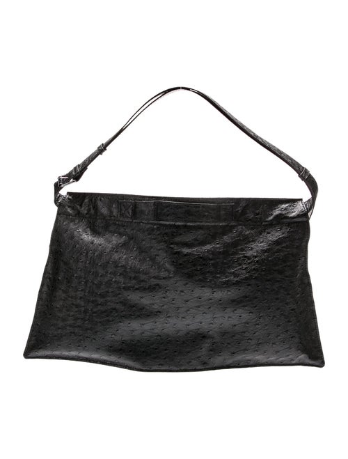 Luar Ostrich Shoulder Bag