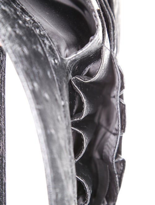 Luar Ostrich Shoulder Bag