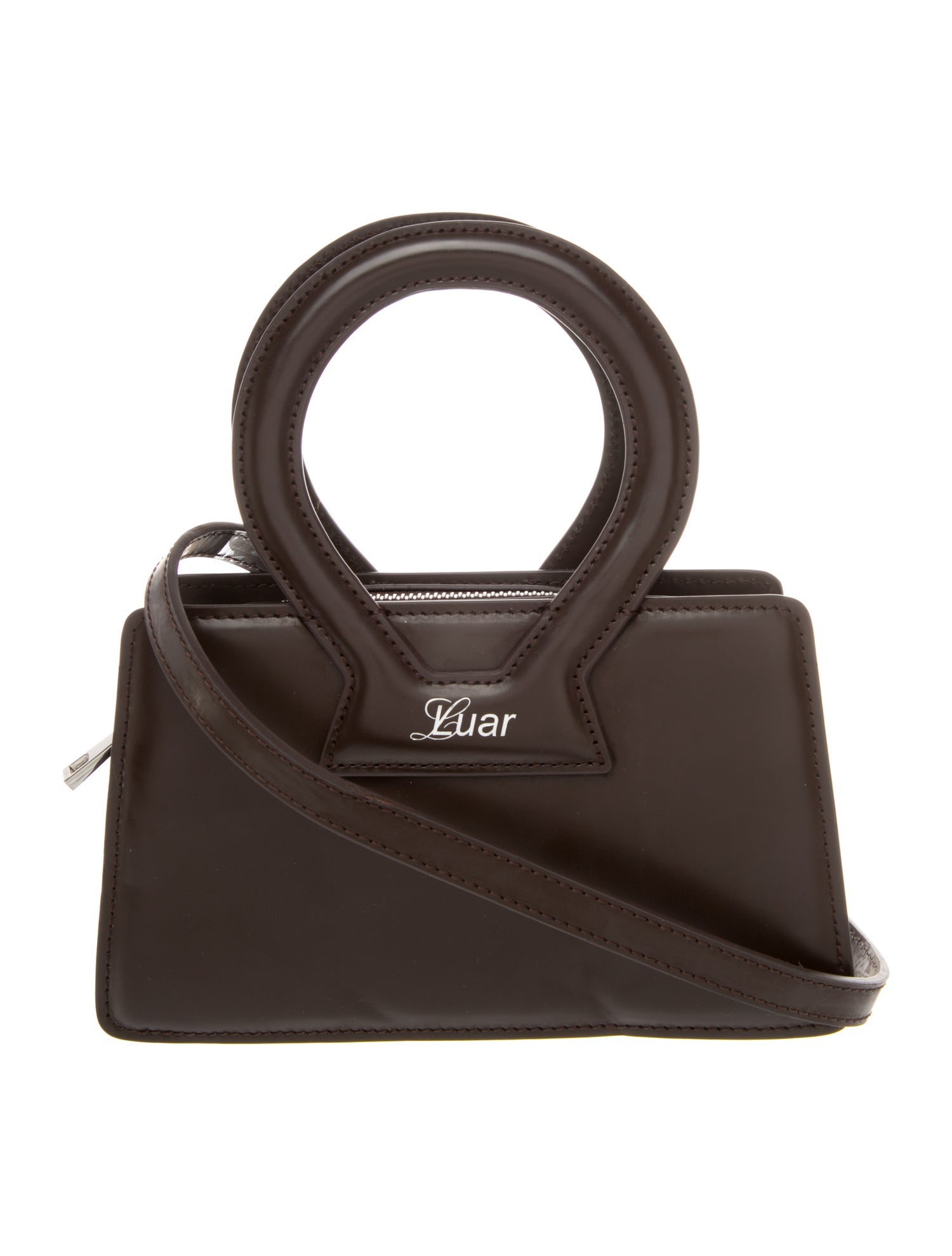 Luar Leather Top Handle Bag
