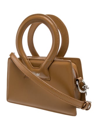 Luar Leather Top Handle Bag