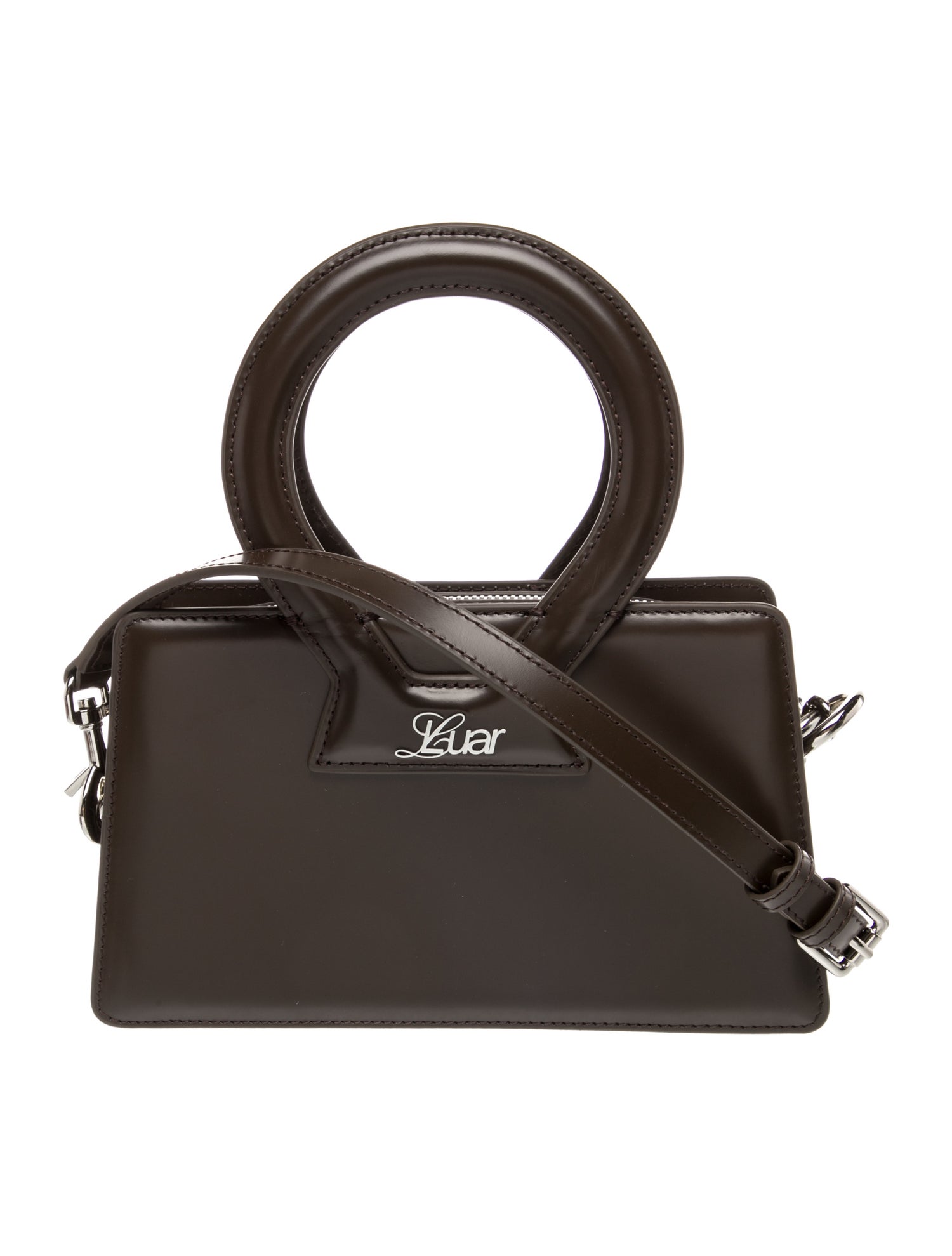 Luar Leather Top Handle Bag