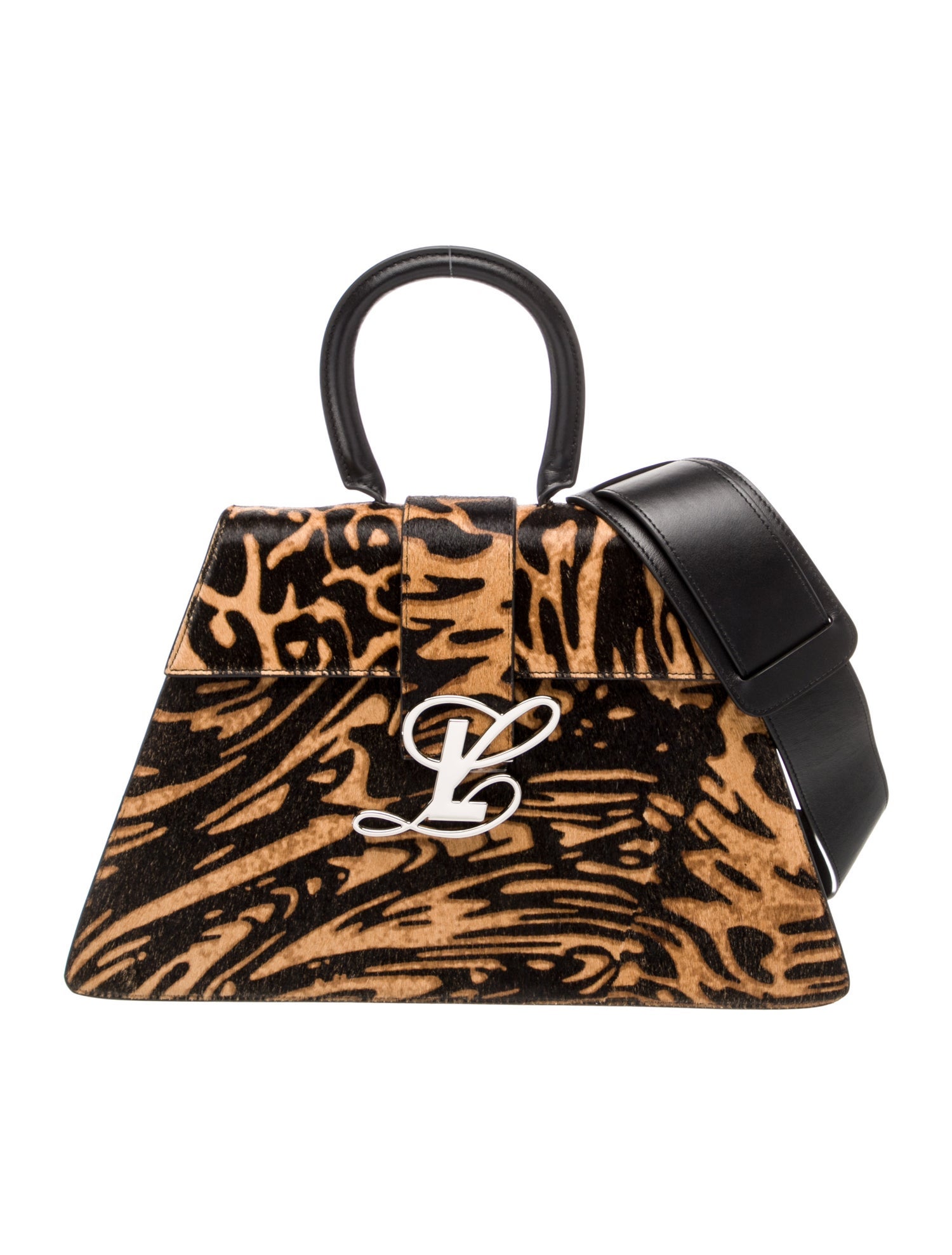 Luar Ponyhair Top Handle Bag