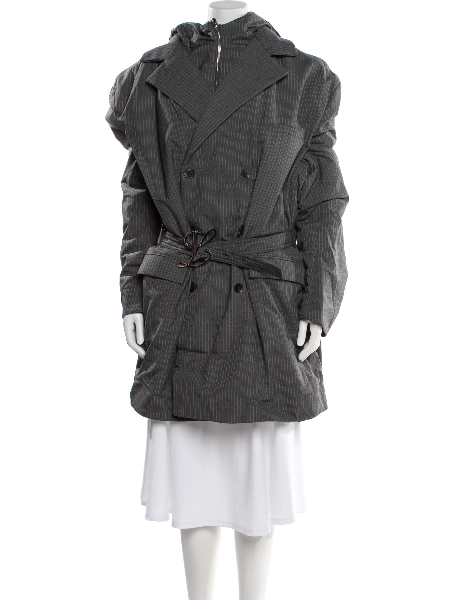 Luar Striped Puffer Coat w/ Tags