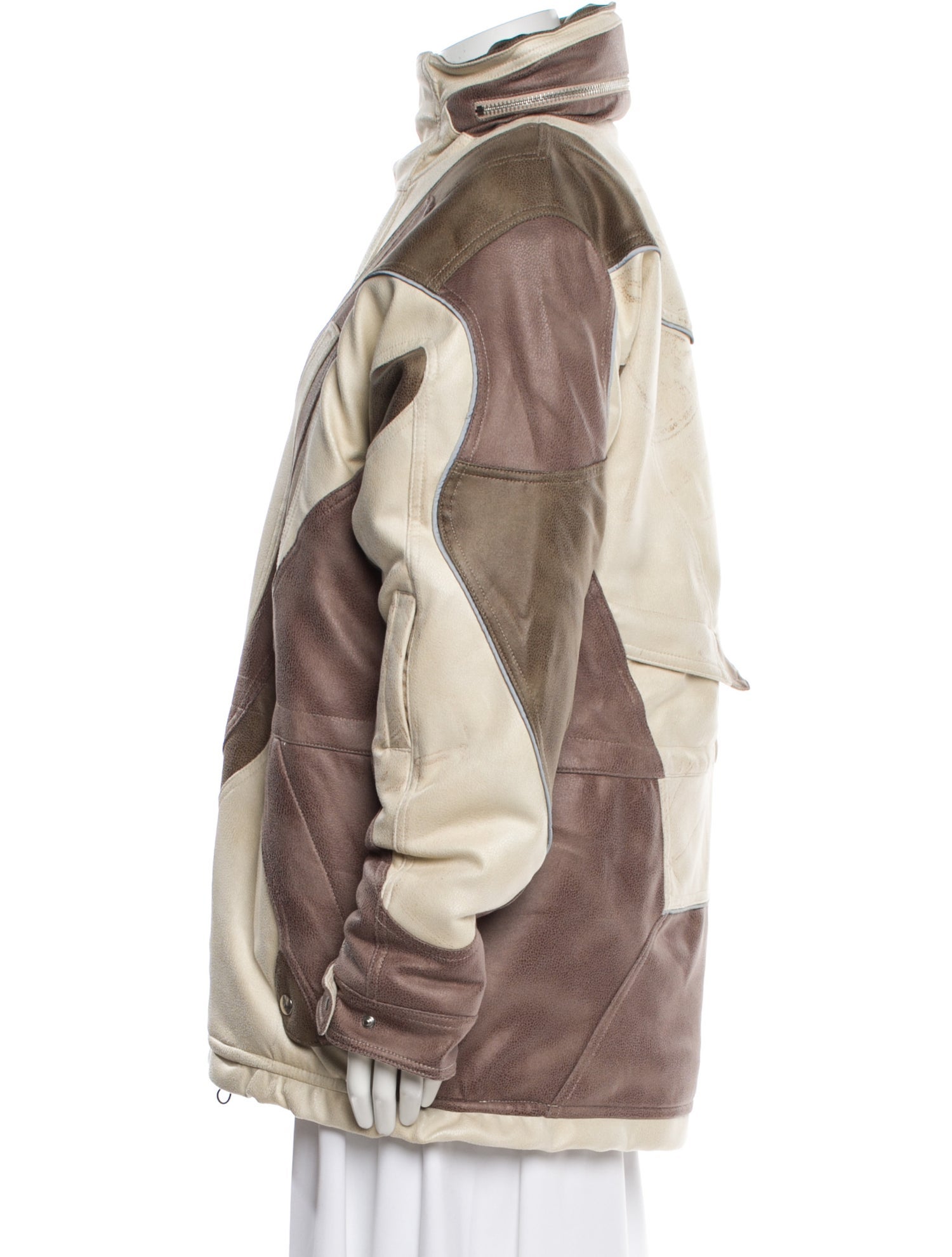 Luar Colorblock Pattern Performance Jacket