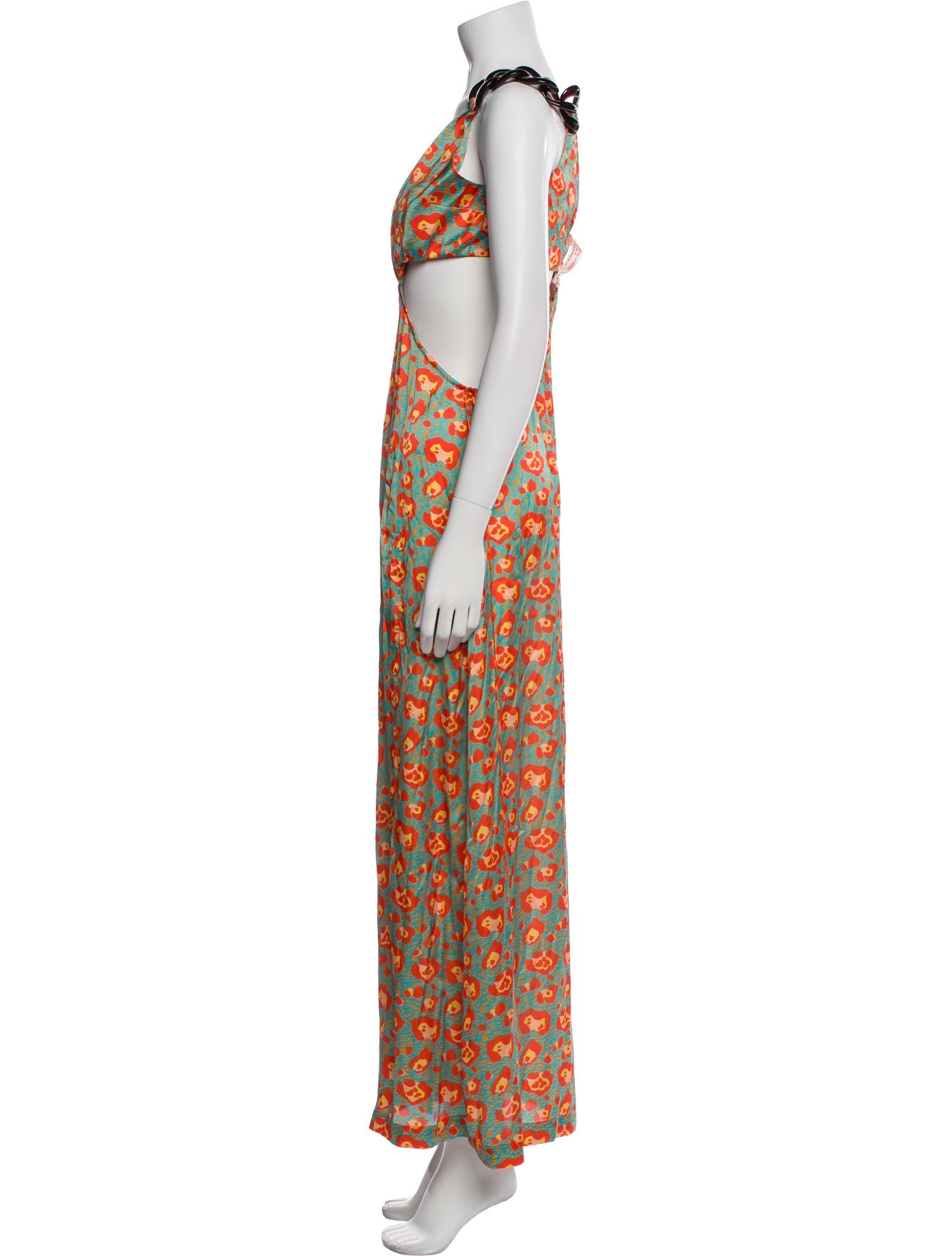 La Semaine Floral Print Long Dress