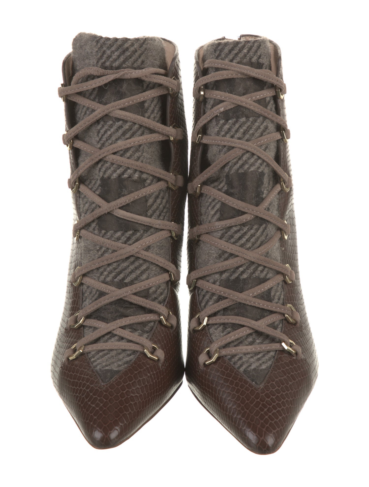 Louise et Cie Leather Lace-Up Boots