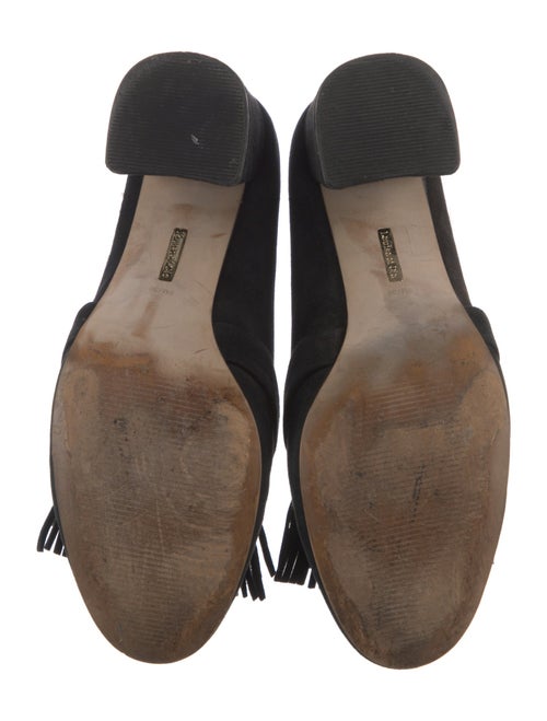 Louise et Cie Suede Fringe Trim Accent Pumps