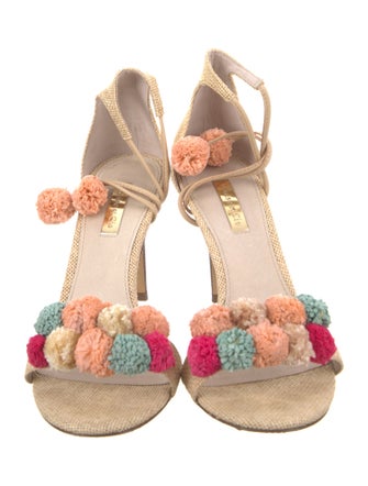 Louise et Cie Straw Sandals