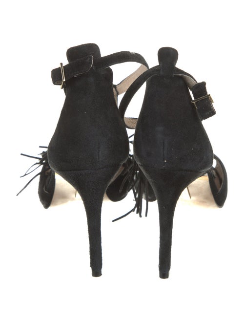 Louise et Cie Suede Tassel Accents Sandals