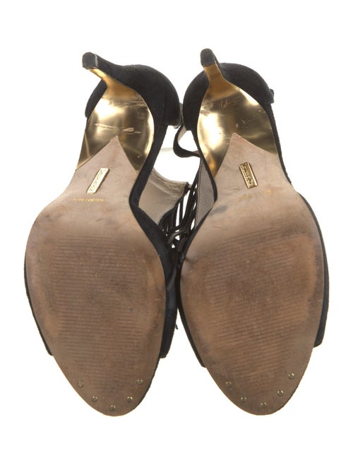 Louise et Cie Suede Tassel Accents Sandals