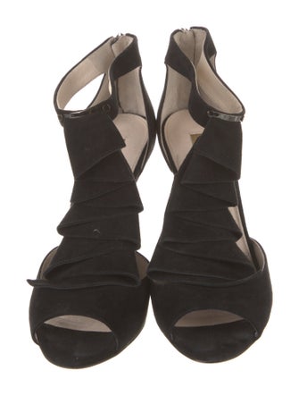 Louise et Cie Suede T-Strap Pumps