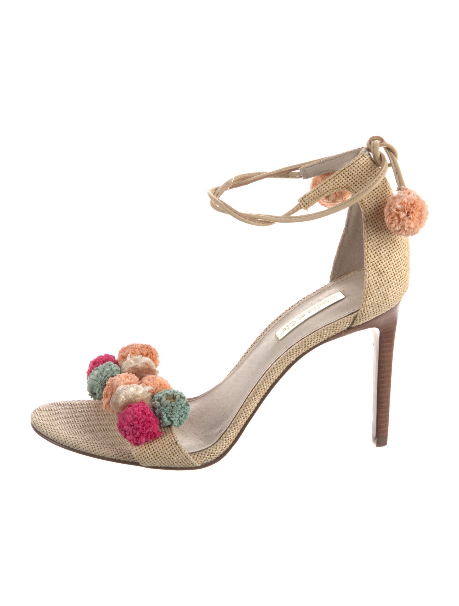 Louise et Cie Straw Pumps