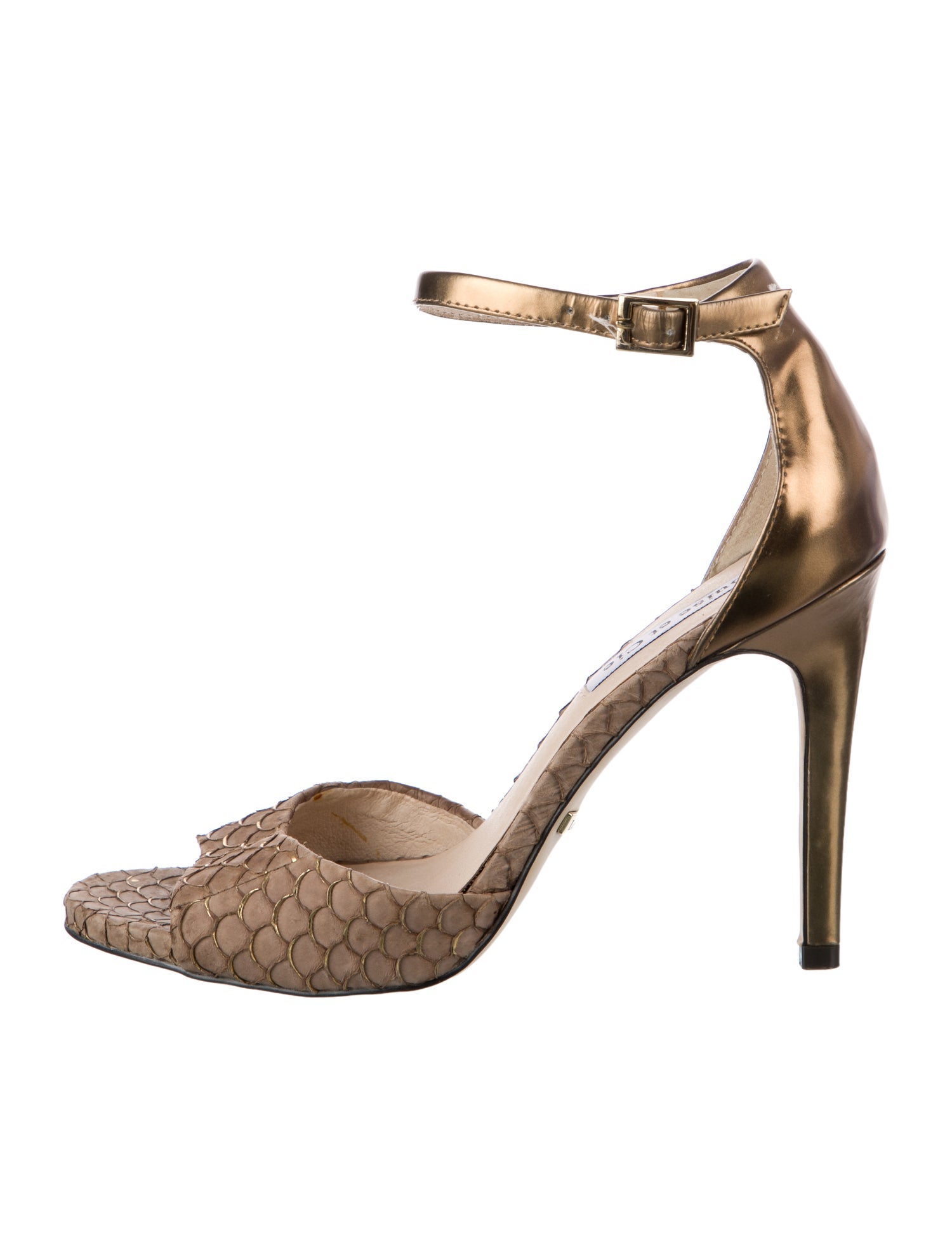 Louise et Cie Snakeskin Animal Print Sandals