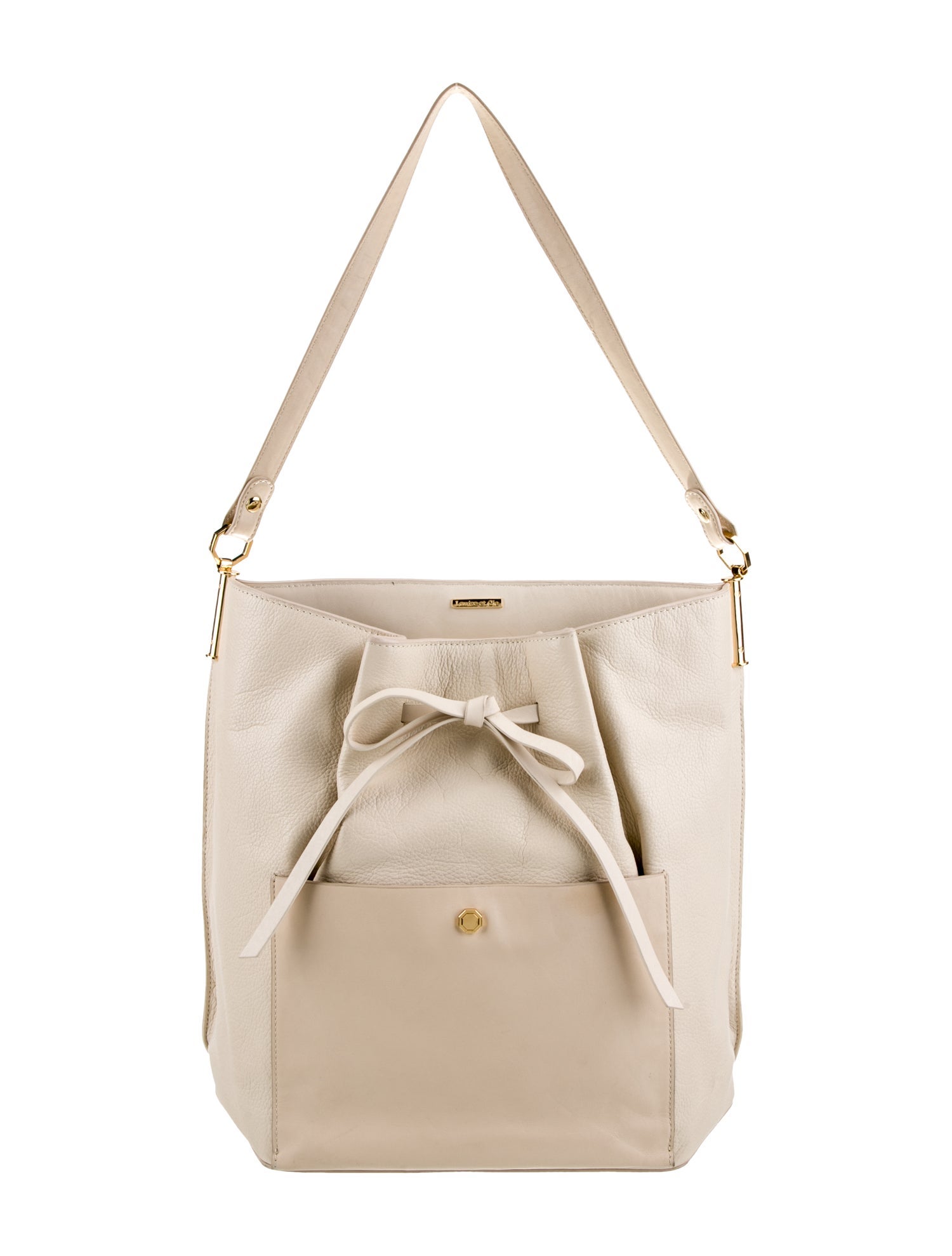 Louise et Cie Leather Bucket Bag