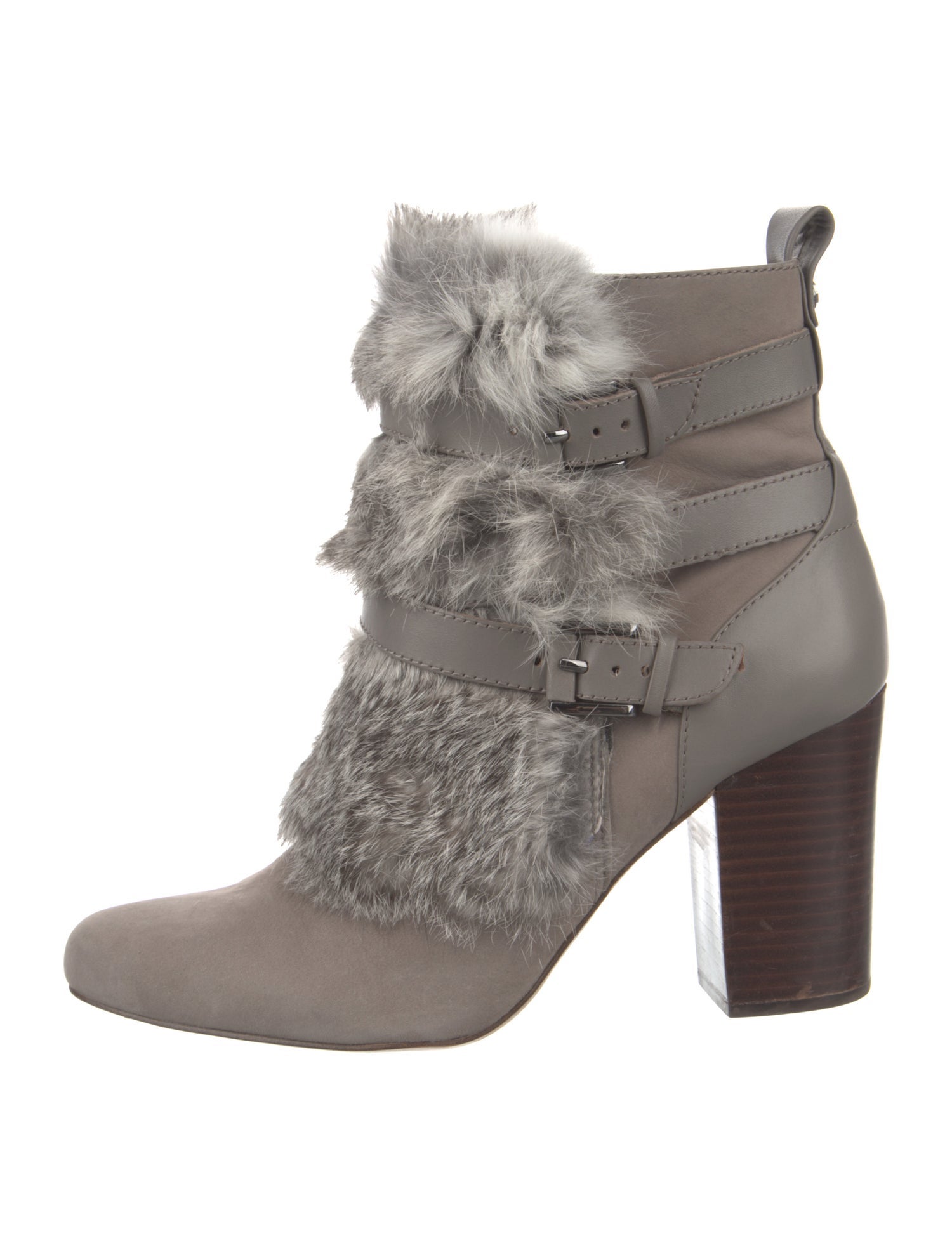 Louise et Cie Suede Fur Trim Boots