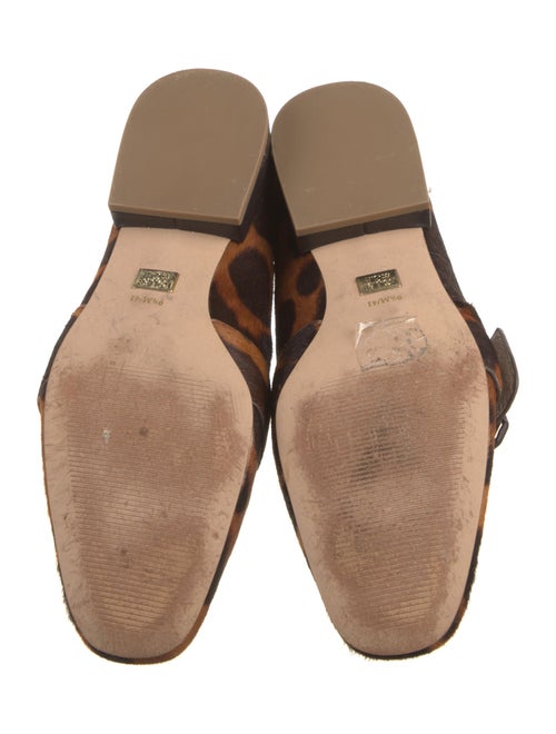 Louise et Cie Ponyhair Animal Print Loafers