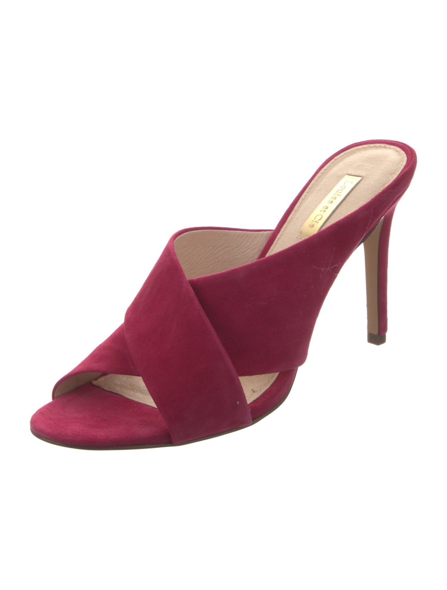 Louise et Cie Suede Slides