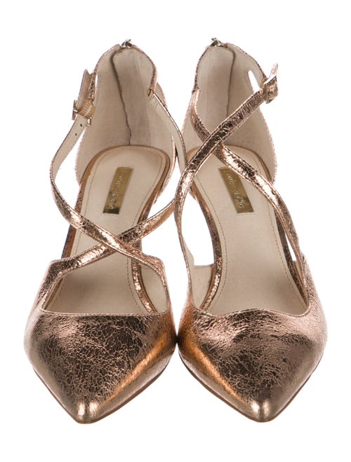 Louise et Cie Leather T-Strap Pumps