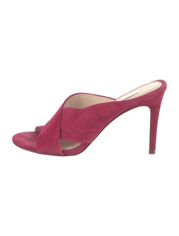 Louise et Cie Sandals Suede Slides 7.5