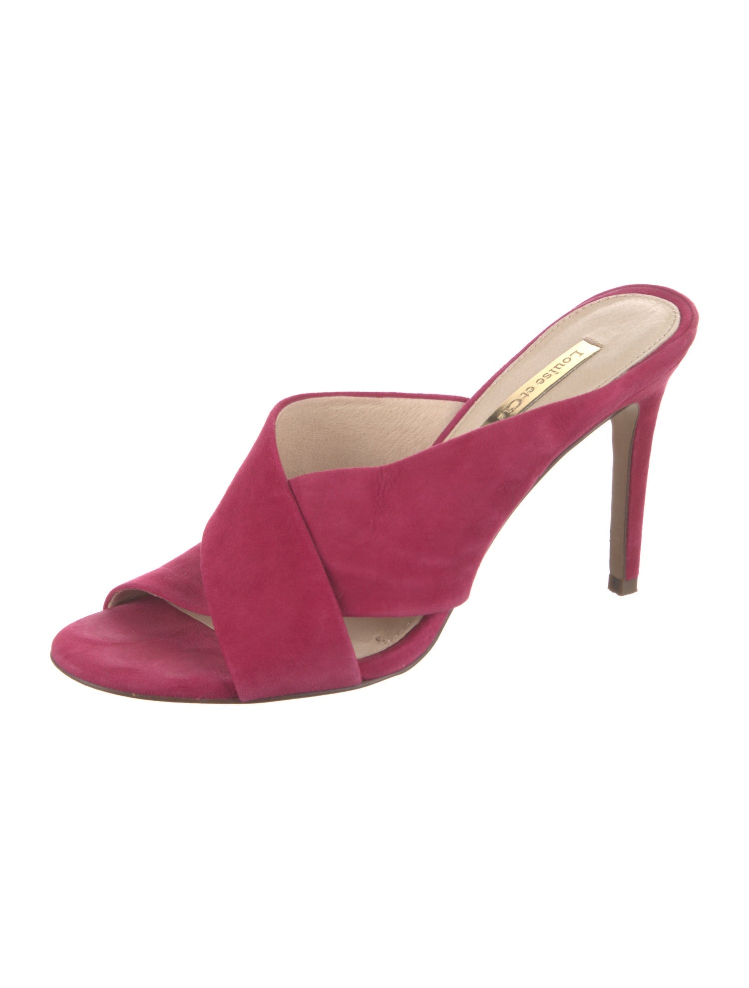 Louise et Cie Suede Slides