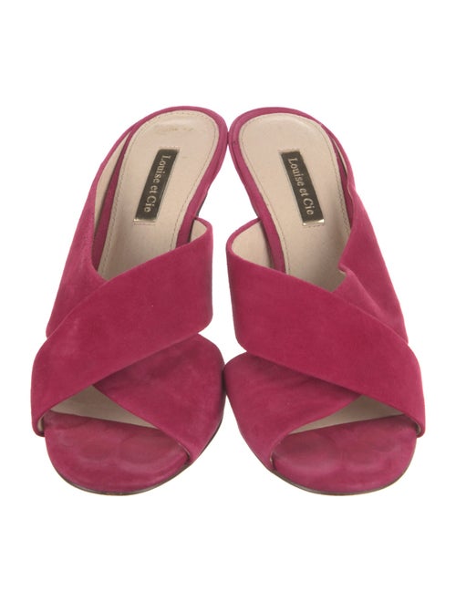 Louise et Cie Suede Slides