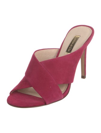 Louise et Cie Suede Slides