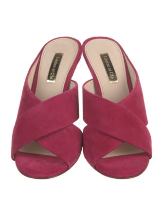 Louise et Cie Suede Slides