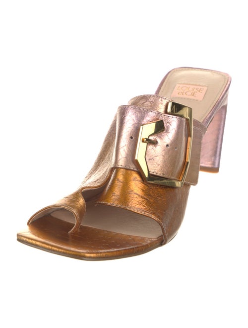 Louise et Cie Leather Slides