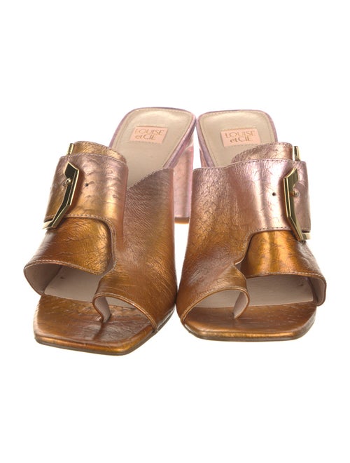 Louise et Cie Leather Slides