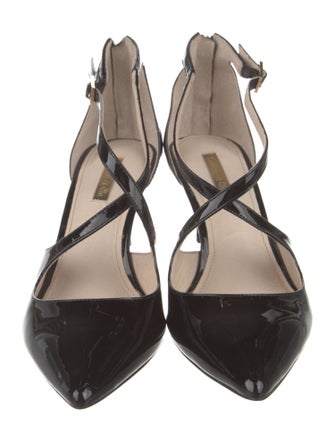 Louise et Cie Patent Leather T-Strap Pumps