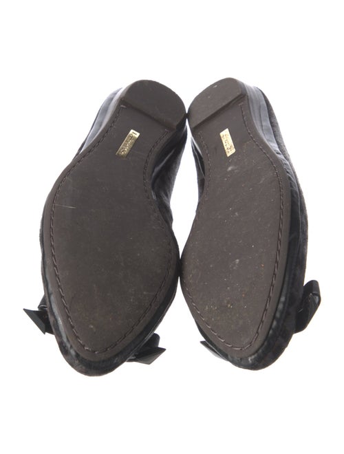 Louise et Cie Ponyhair Animal Print Ballet Flats