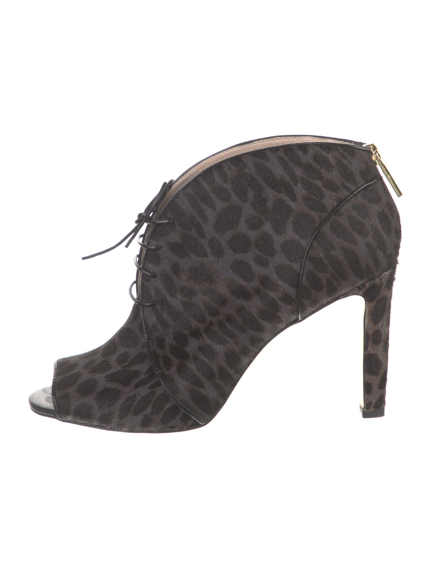 Louise et Cie Ponyhair Animal Print Pumps