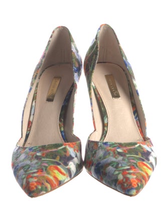 Louise et Cie Flora Print D'Orsay Pumps