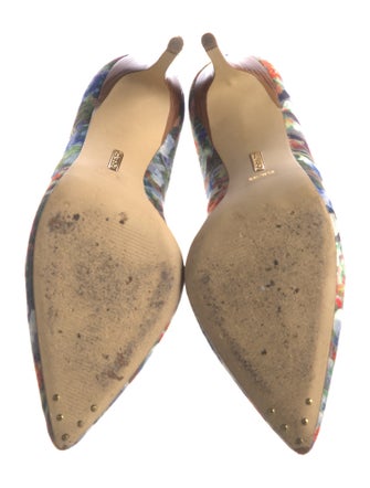 Louise et Cie Flora Print D'Orsay Pumps
