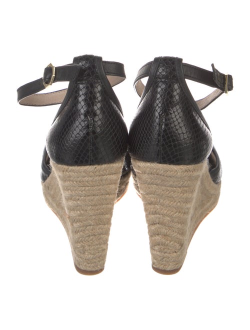 Louise et Cie Embossed Leather D'Orsay Pumps