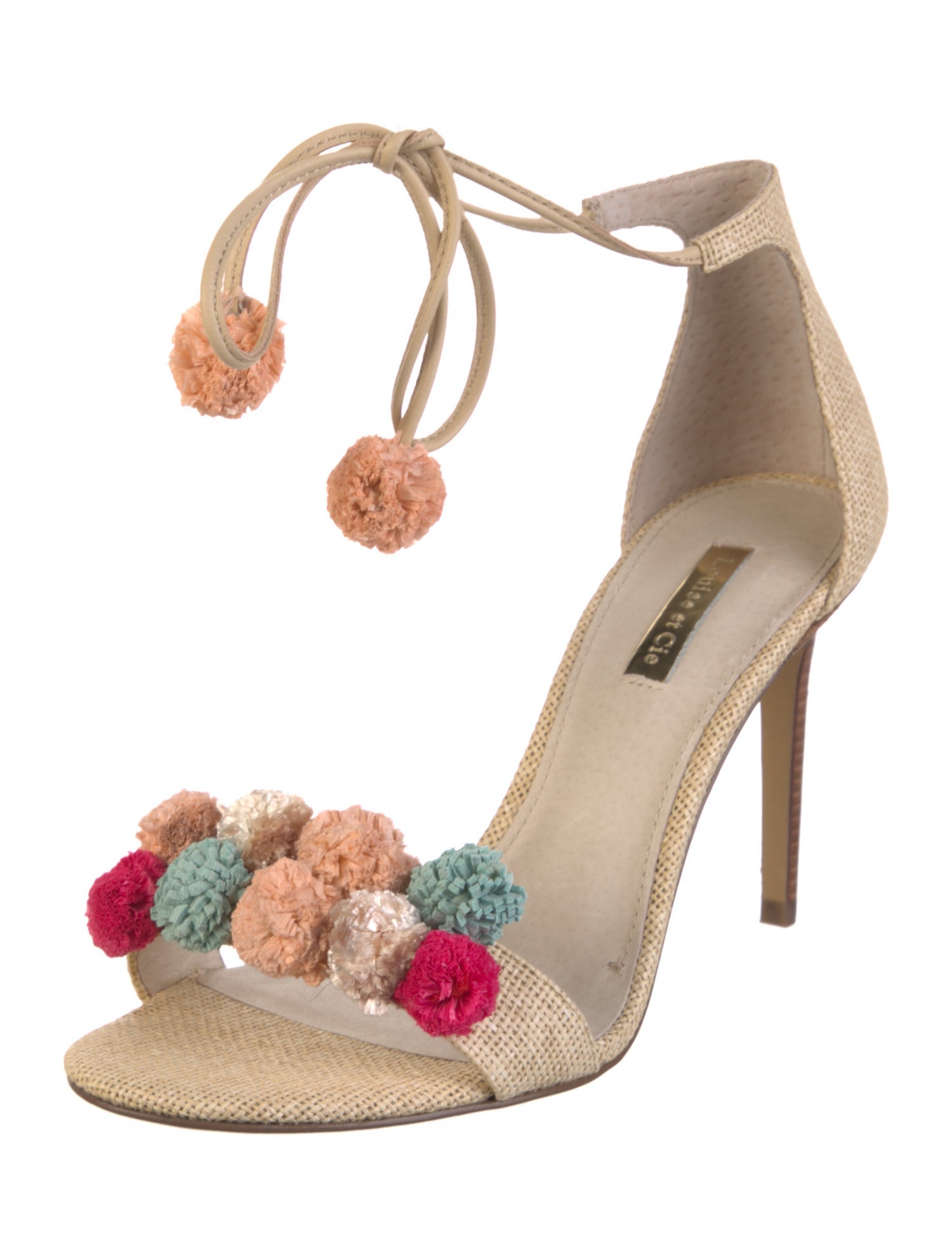 Louise et Cie Straw Sandals w/ Tags