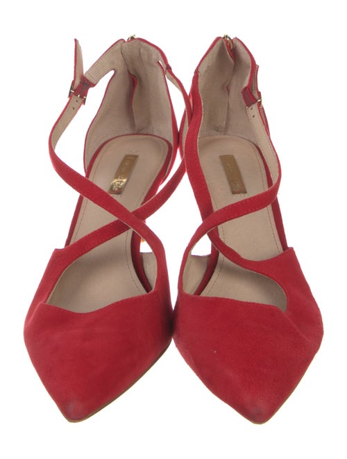 Louise et Cie Suede T-Strap Pumps