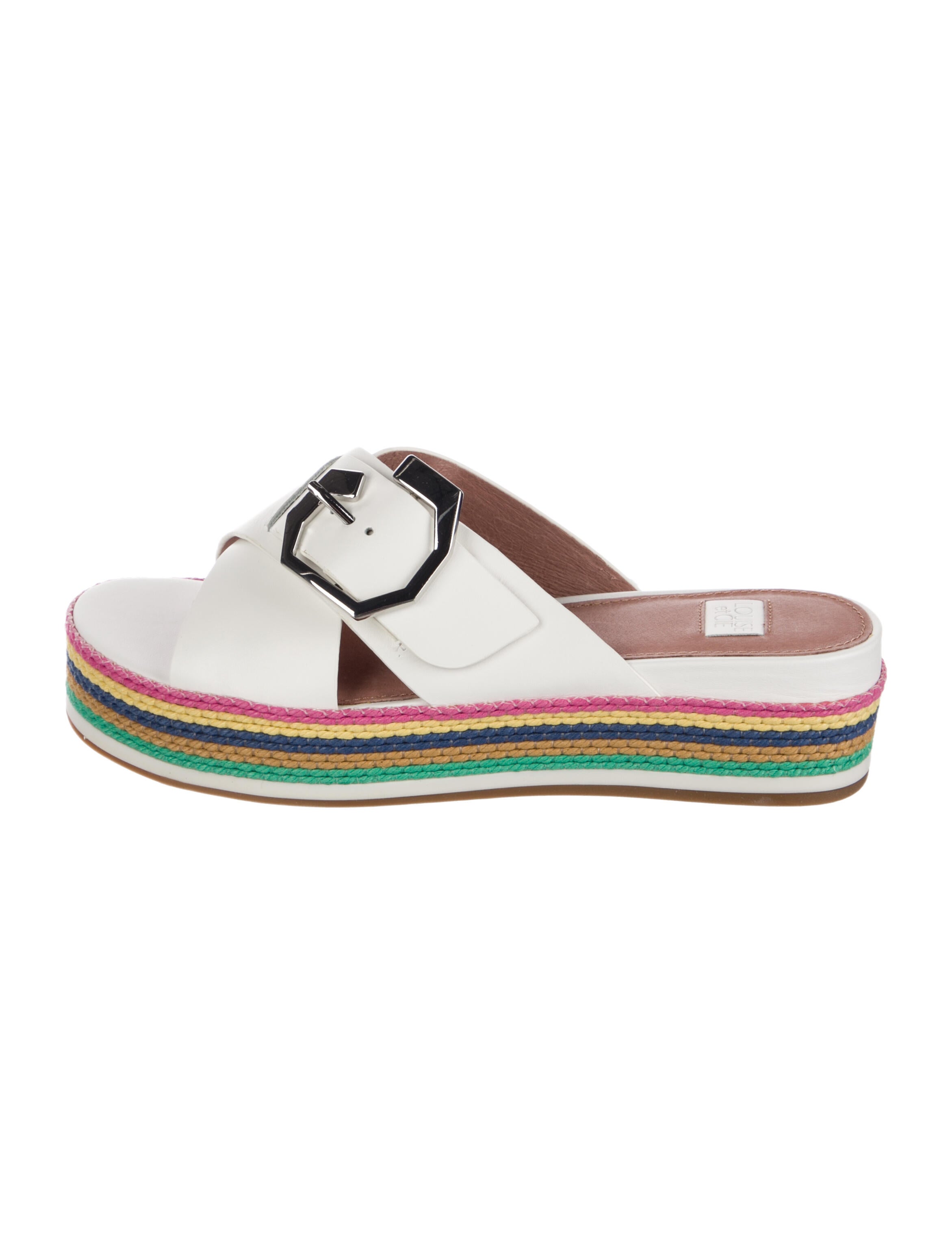 Louise et Cie Leather Printed Espadrilles