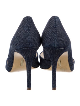 Louise et Cie Denim D'Orsay Pumps