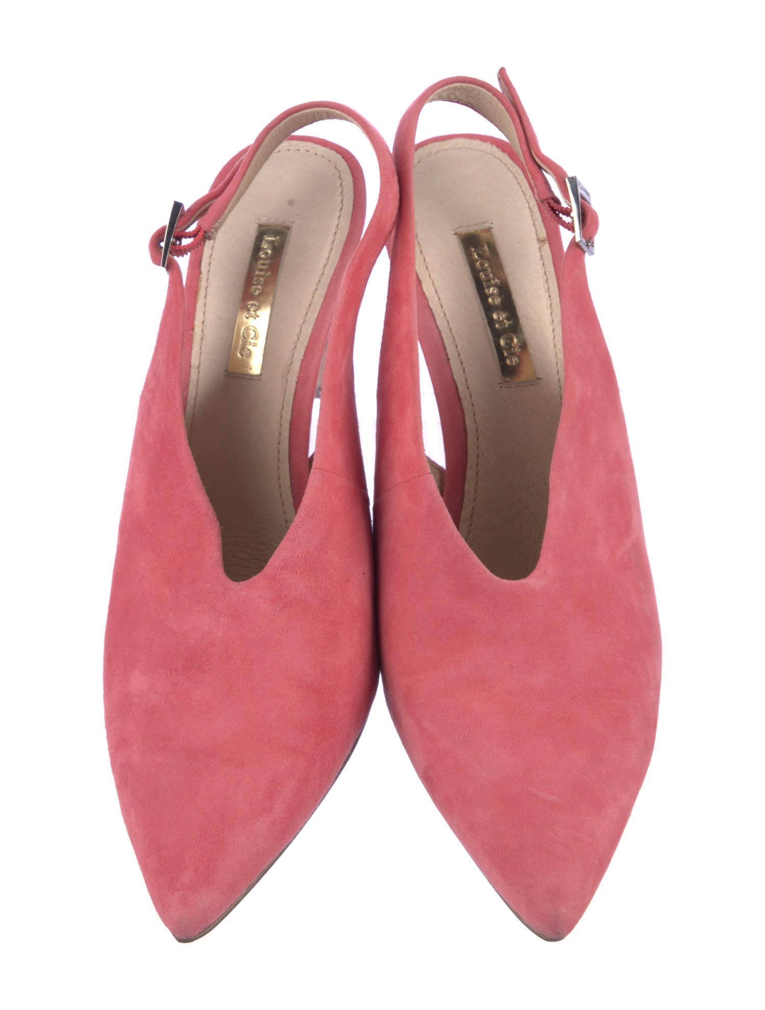 Louise et Cie Suede Slingback Pumps