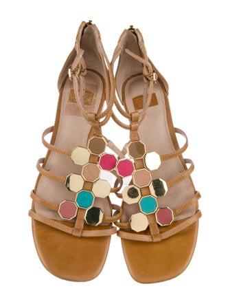 Louise et Cie Leather Gladiator Sandals