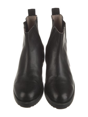 Louise et Cie Leather Beaded Accents Chelsea Boots