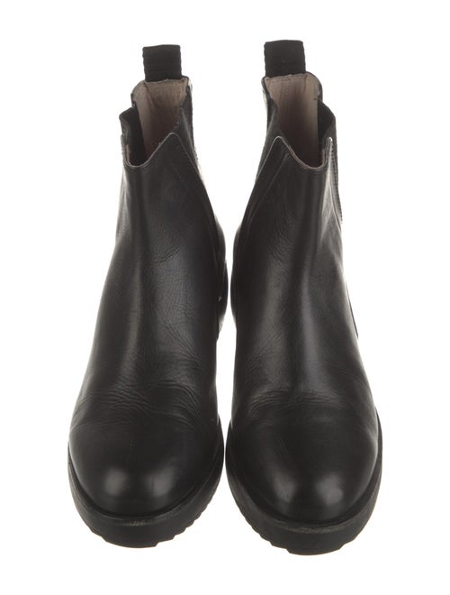 Louise et Cie Leather Beaded Accents Chelsea Boots