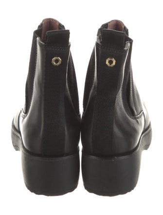 Louise et Cie Leather Beaded Accents Chelsea Boots