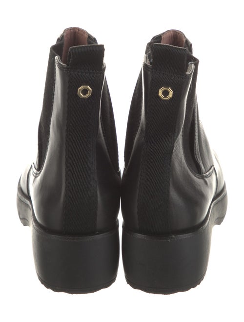 Louise et Cie Leather Beaded Accents Chelsea Boots